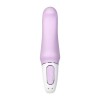 Сиреневый вибратор Satisfyer Charming Smile - 18,5 см.