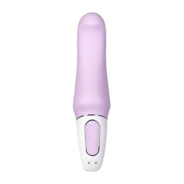 Сиреневый вибратор Satisfyer Charming Smile - 18,5 см.