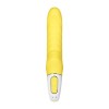 Жёлтый вибратор Satisfyer Yummy Sunshine - 22,5 см.