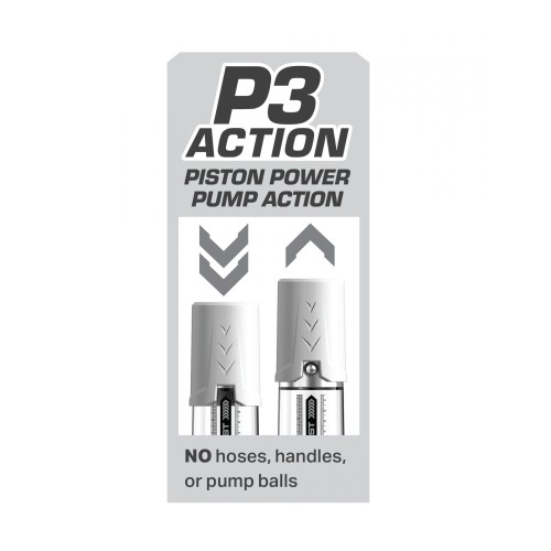 Белая вакуумная помпа Max Boost