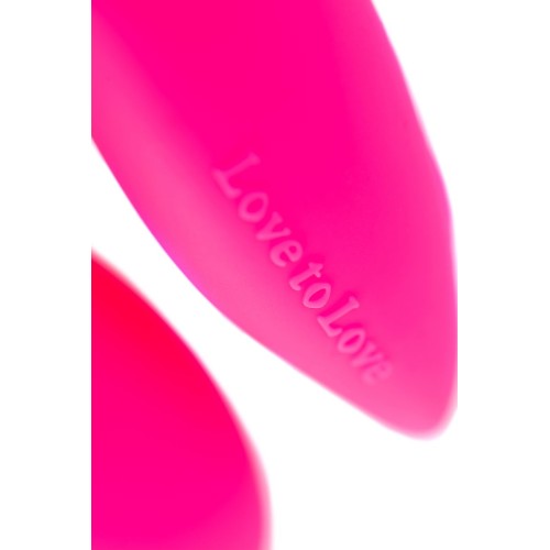Розовый стимулятор Wonderlove