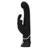 Черный вибратор-кролик G-Spot Stroking Vibrator - 24,2 см.