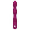 Фиолетовый вибратор A & G-Spot Rabbit Vibrator для стимуляции зон G и A - 23,6 см.