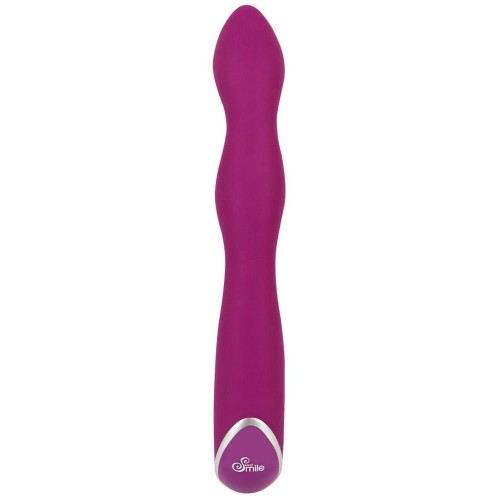 Фиолетовый вибратор A & G-Spot Rabbit Vibrator для стимуляции зон G и A - 23,6 см.