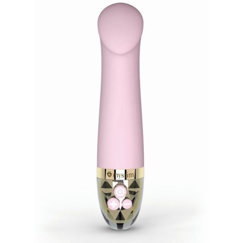 Розовый стимулятор для G-точки Right on Ron - 17 см.