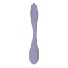 Сиреневый гибкий вибратор Satisfyer G-Spot Flex 5+ - 19,6 см.