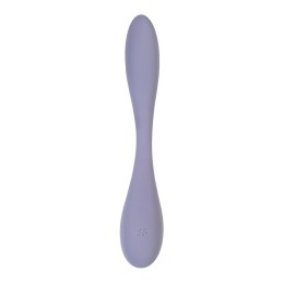 Сиреневый гибкий вибратор Satisfyer G-Spot Flex 5+ - 19,6 см.