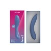 Голубой изогнутый вибромассажер We-Vibe Rave 2 - 21,7 см.