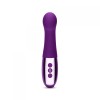 Фиолетовый вибростимулятор для G-точки Gee - 16,6 см.
