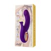 Фиолетовый вибратор Julli с функций Up&Down - 20,5 см.