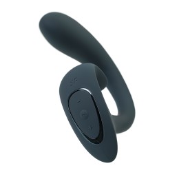 Темно-серый вибратор для G-стимуляции G for Goddess 1