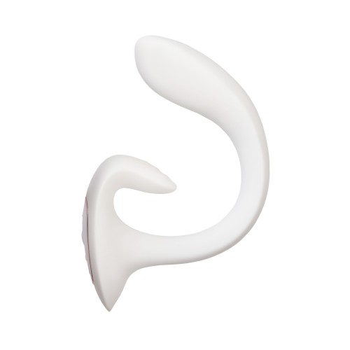 Белый вибратор для G-стимуляции G for Goddess 1