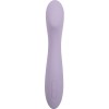 Сиреневый изогнутый вибратор Amy 2 - 17,4 см.