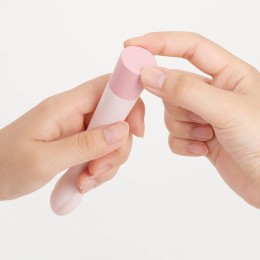 Розовый вибратор Iroha Koharu Benitsubomi - 16 см.