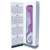 Фиолетовый вибратор для массажа точки G - 20 см.