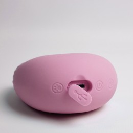 Розовый вибростимулятор зоны G 2-в-1