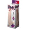 Телесный вибратор-гигант Real Bomb - 26 см.