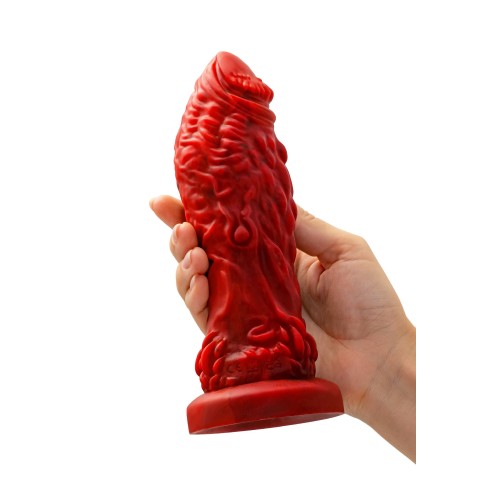 Силиконовый вибратор Monster Docus - 21,7 см.