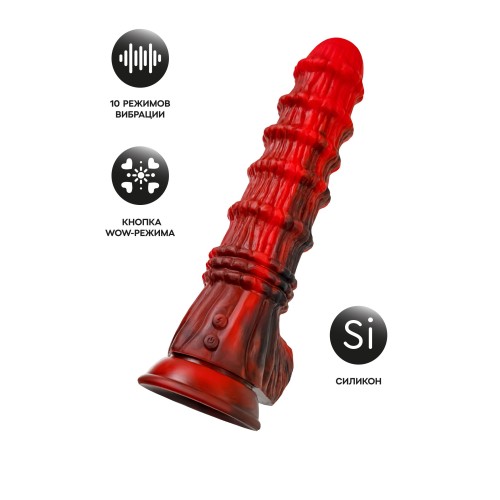 Силиконовый вибратор Monster Tops - 27 см.