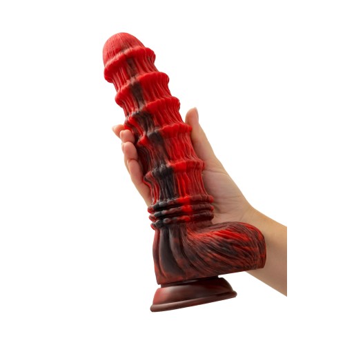 Силиконовый вибратор Monster Tops - 27 см.