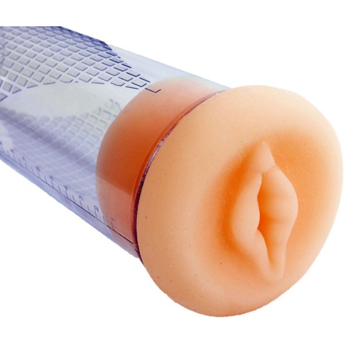 Телесный уплотнитель для вакуумной помпы в виде вагины