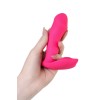 Розовый вибромассажер с голосовым управлением Tilly