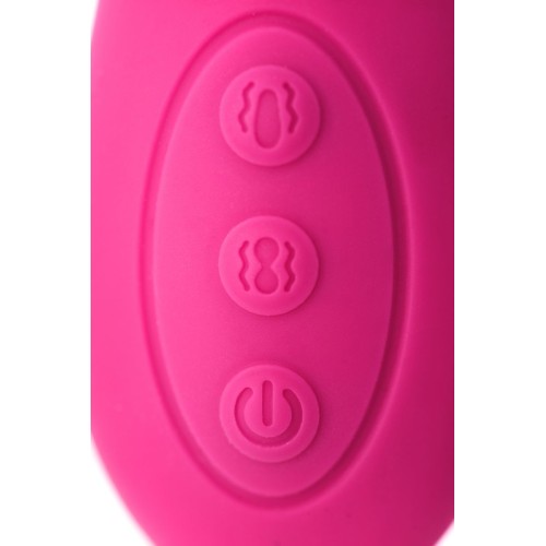 Розовые виброшарики TELLA с пультом-стимулятором