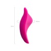 Розовый вибратор в трусики JOS Rumba с пультом ДУ