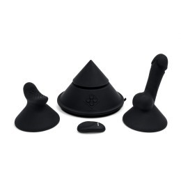 Конусный вибромассажер Cowgirl Cone с 2 насадками