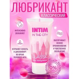 Гель-лубрикант Intim Classic с витамином Е и алоэ вера - 60 гр.