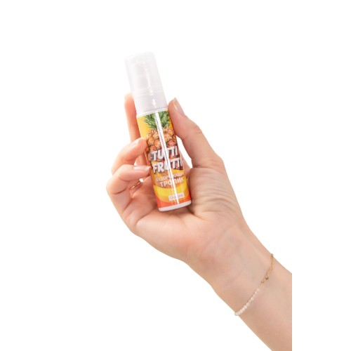 Гель-смазка Tutti-Frutti со вкусом тропических фруктов - 30 гр.