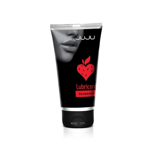 Съедобный лубрикант JUJU Strawberry с ароматом клубники - 50 мл.