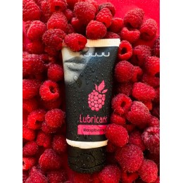 Съедобный лубрикант JUJU Raspberry с ароматом малины - 50 мл.