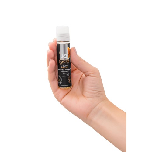 Лубрикант с ароматом крем-брюле JO GELATO CREME BRULEE - 30 мл.