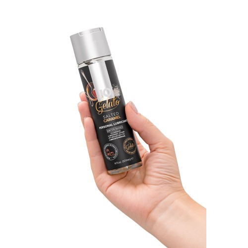 Лубрикант с ароматом солёной карамели JO GELATO SALTED CARAMEL - 120 мл.