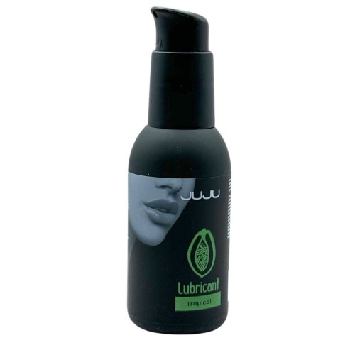 Съедобный лубрикант JUJU Tropical с ароматом тропических фруктов - 100 мл.