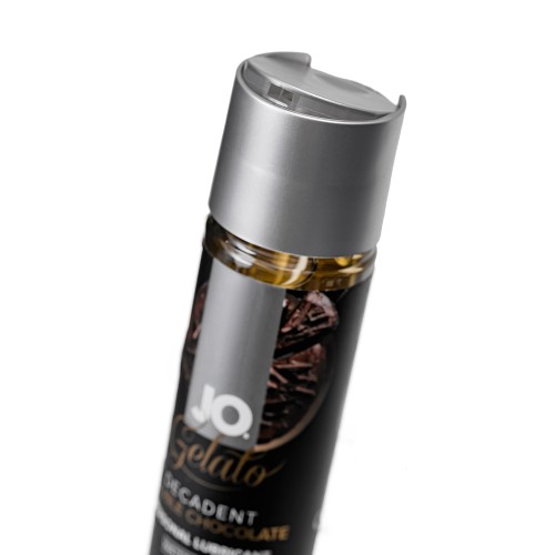Лубрикант с ароматом шоколада JO GELATO DECADENT DOUBLE CHOCOLATE - 120 мл.