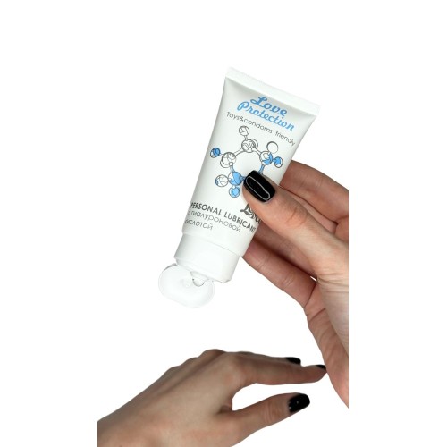 Увлажняющий лубрикант на водной основе Love Protection - 50 мл.