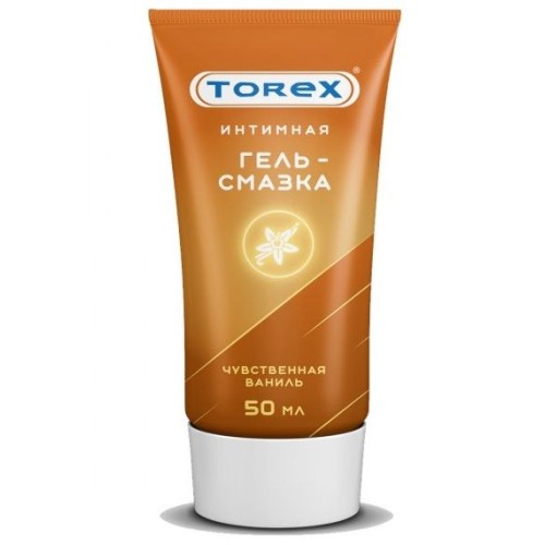 Смазка на водной основе TOREX  Чувственная ваниль  - 50 мл.