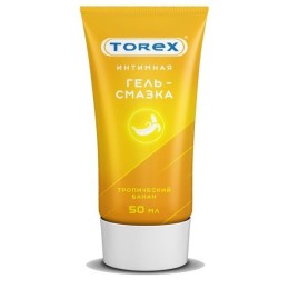 Смазка на водной основе TOREX  Тропический банан  - 50 мл.