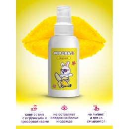 Универсальная смазка с ароматом банана  Москва Вкусная  - 100 мл.