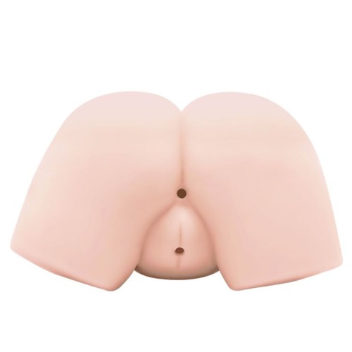 Телесный мастурбатор-вагина Flower Baby с вибрацией