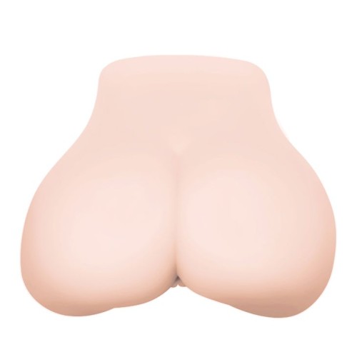 Телесный мастурбатор-вагина Flower Baby с вибрацией