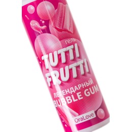 Интимный гель на водной основе Tutti-Frutti Bubble Gum - 30 гр.