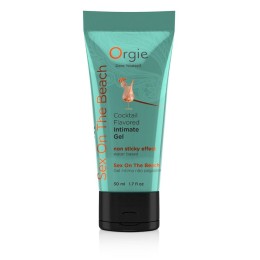 Съедобный интимный гель Orgie Lube Tube Cocktail Sex On The Beach - 50 мл.