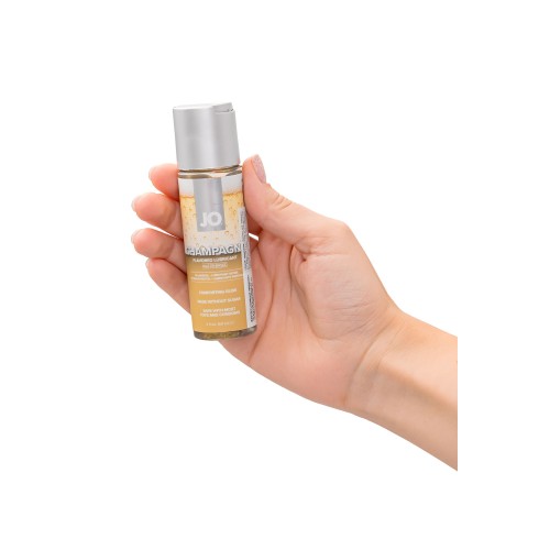 Лубрикант на водной основе JO H2O Champagne Flavored Lubricant с ароматом шампанского - 60 мл.