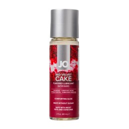 Лубрикант на водной основе JO H2O Red Velvet Cake Flavored Lubricant - 60 мл.