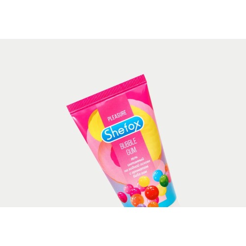 Интимная гель-смазка Shefox «Бабл гам» - 50 мл.             