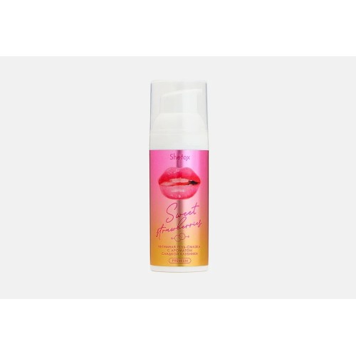 Интимная гель-смазка Shefox Premium «Сладкая клубника» - 50 мл.