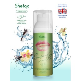 Интимная гель-смазка Shefox Premium «Чувственная ваниль» - 50 мл.